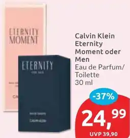 Budni Calvin Klein Eternity Moment oder Men Eau de Parfum/ Toilette Angebot