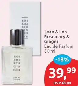 Budni Jean & Len Rosemary & Ginger Eau de Parfum Angebot