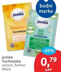 Budni joolea Tuchmaske Angebot