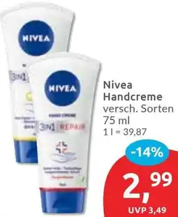 Budni Nivea Handcreme Angebot