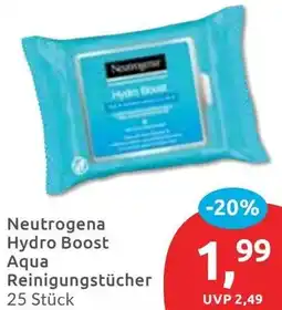 Budni Neutrogena Hydro Boost Aqua Reinigungstücher Angebot