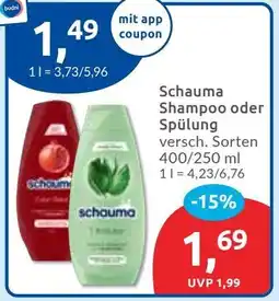 Budni Schauma Shampoo oder Spülung Angebot