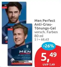 Budni Men Perfect Anti-Grau Tönungs-Gel Angebot