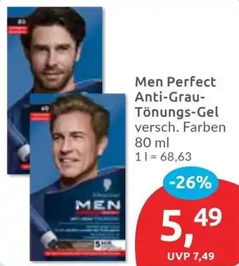 Budni Men Perfect Anti-Grau Tönungs-Gel Angebot
