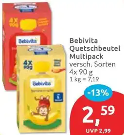 Budni Bebivita Quetschbeutel Multipack Angebot