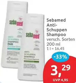 Budni Sebamed Anti Schuppen Shampoo Angebot
