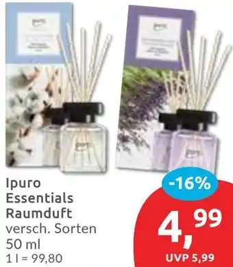 Budni Ipuro Essentials Raumduft Angebot