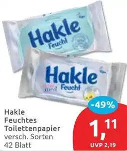 Budni Hakle Feuchtes Toilettenpapier Angebot