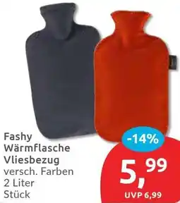 Budni Fashy Wärmflasche Vliesbezug Angebot