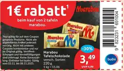 Budni Marabou Tafelschokolade Angebot