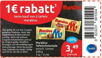 Budni Marabou Tafelschokolade Angebot