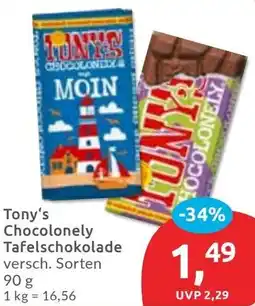 Budni Tony's Chocolonely Tafelschokolade Angebot