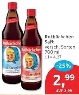Budni Rotbäckchen Saft Angebot
