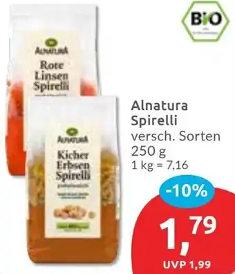 Budni Alnatura Spirelli Angebot
