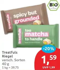 Budni Treatfuls Riegel Angebot