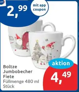 Budni Boltze Jumbobecher Fiete Angebot