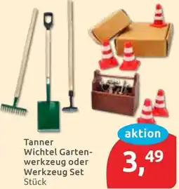 Budni Tanner Wichtel Gartenwerkzeug oder Werkzeug Set Angebot