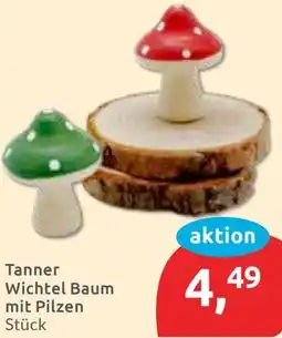 Budni Tanner Wichtel Baum mit Pilzen Angebot