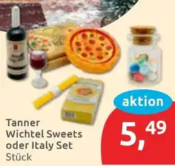 Budni Tanner Wichtel Sweets oder Italy Set Angebot