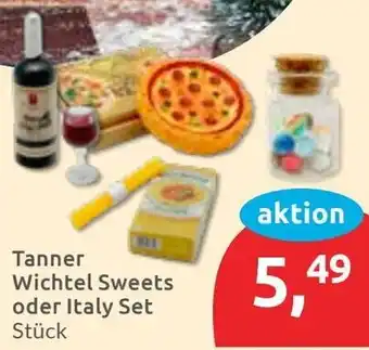Budni Tanner Wichtel Sweets oder Italy Set Angebot