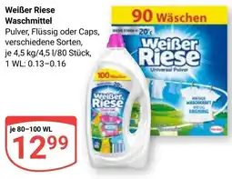 Globus Weißer Riese Waschmittel Angebot