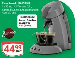 Globus Senseo Padautomat HD6553/70 Angebot
