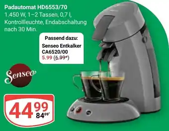 Globus Senseo Padautomat HD6553/70 Angebot