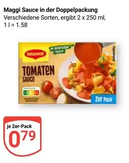 Globus Maggi Sauce in der Doppelpackung Angebot