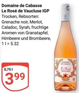 Globus Domaine de Cabasse Le Rosé de Vaucluse IGP Angebot