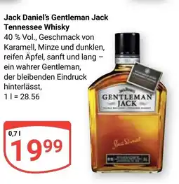 Globus Jack Daniel's Gentleman Jack Tennessee Whisky Angebot