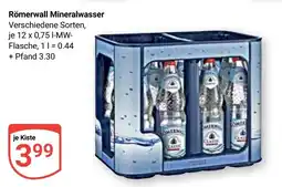 Globus Römerwall Mineralwasser Angebot