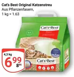 Globus Cat's Best Original Katzenstreu Angebot