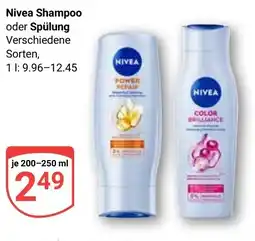 Globus Nivea Shampoo oder Spülung Angebot