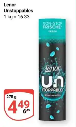 Globus Lenor Unstoppables Angebot