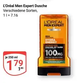Globus L'Oréal Men Expert Dusche Angebot