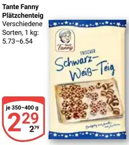 Globus Tante Fanny Plätzchenteig Angebot