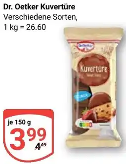 Globus Dr. Oetker Kuvertüre Angebot