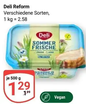 Globus Deli Reform Angebot