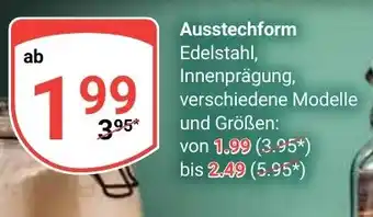 Globus Ausstechform Angebot