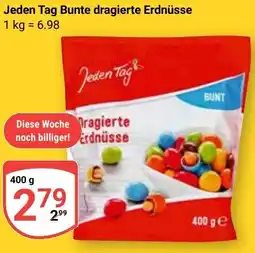 Globus Jeden Tag Bunte dragierte Erdnüsse Angebot