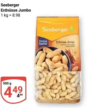 Globus Seeberger Erdnüsse Jumbo Angebot