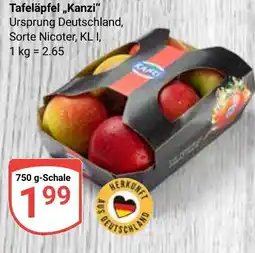 Globus Tafeläpfel,,Kanzi" Angebot