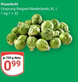 Globus Rosenkohl Angebot