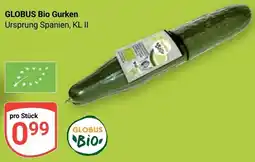 Globus GLOBUS Bio Gurken Angebot