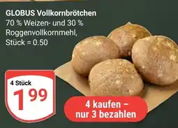 Globus GLOBUS Vollkornbrötchen Angebot