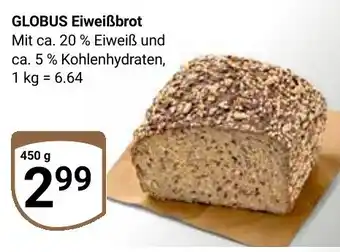 Globus GLOBUS Eiweißbrot Angebot