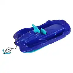 Netto Marken-Discount AlpenGaudi Space Schlitten versch. Farben blau Angebot