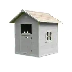 Netto Marken-Discount EXIT Beach 100 Holzspielhaus Grau Angebot