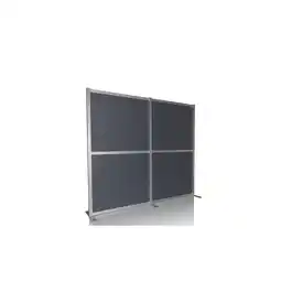 Netto Marken-Discount hjh OFFICE Trennwand FLEXMIUT MODUL Stoff, Kunststoff, Aluminium, Stahl Angebot
