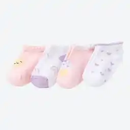 NKD Baby-Sneaker-Socken, 4er-Pack Angebot